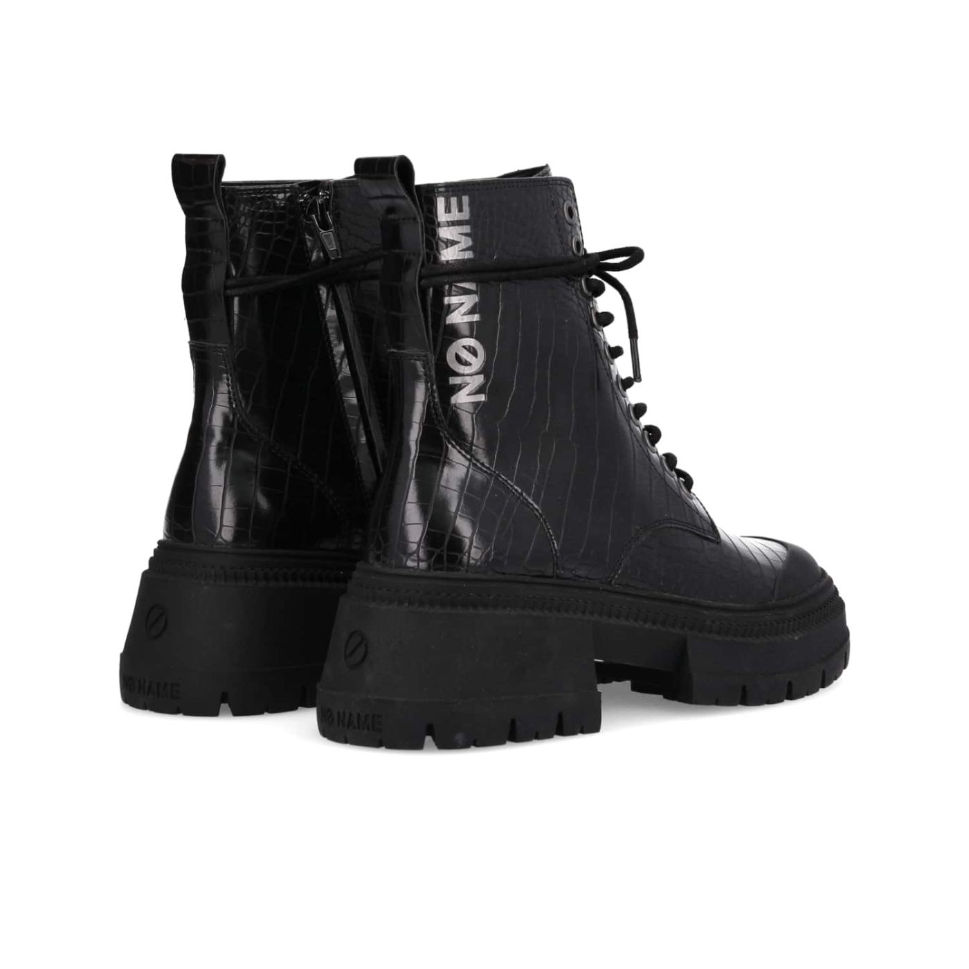 STRONG RANGER BOOTS - PRINT CROCO - BLACK